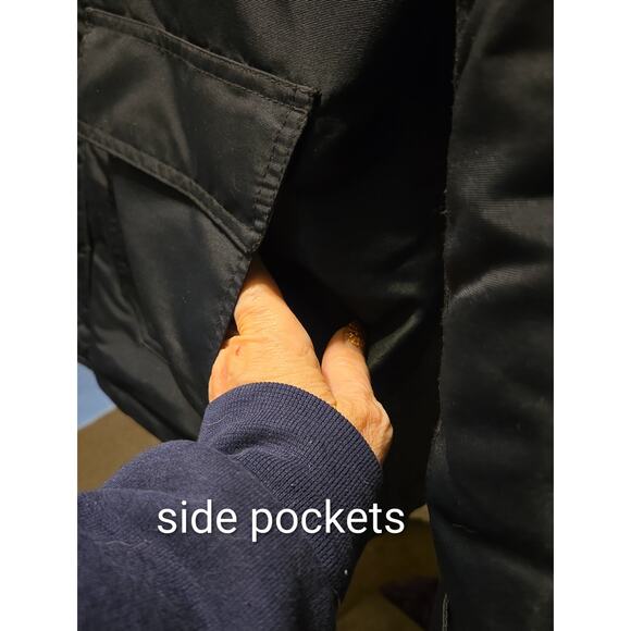 Cherokee Parka w/Faux Fur Hood, Zip & Velcro Closure, 5 Pockets, Great for Snow - Picture 4 of 13